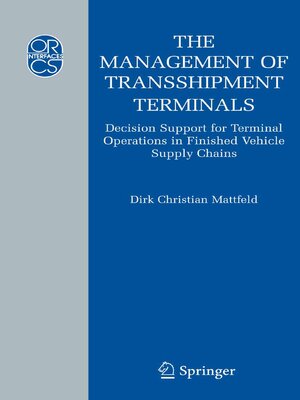 cover image of The Management of Transshipment Terminals